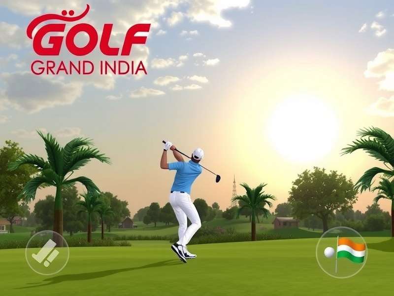 Golf Grand India Game Screenshot